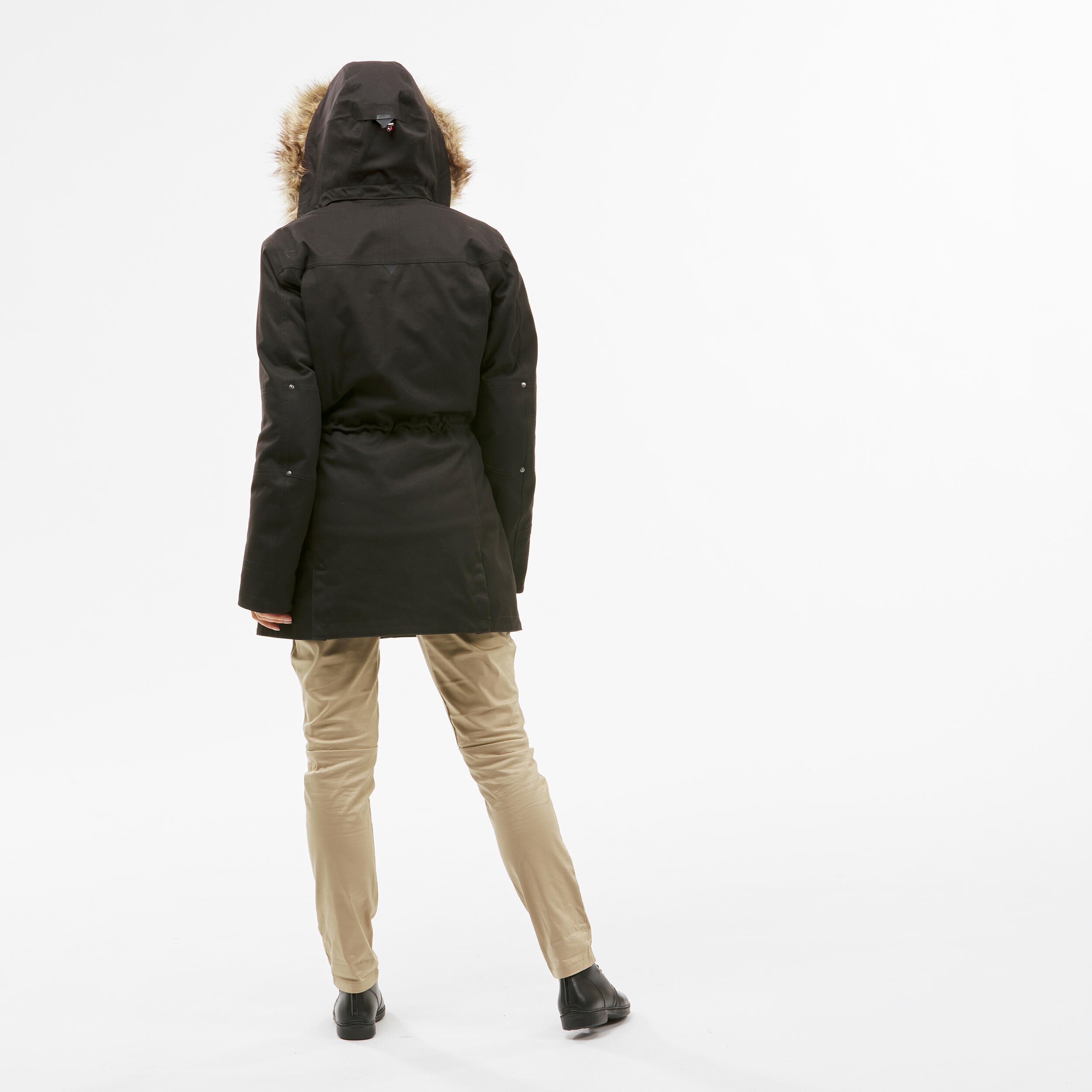 Manteau 3 en 1 femme – Travel 700 noir - FORCLAZ