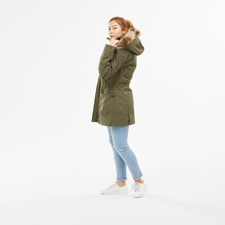 Куртка 3 в 1 для путеш. при темп. до -10°C водонепр.жен. TRAVEL 700 цвет хаки