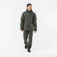 WARM WATERPROOF JACKET 500 GREEN