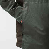 WARM WATERPROOF JACKET 500 GREEN