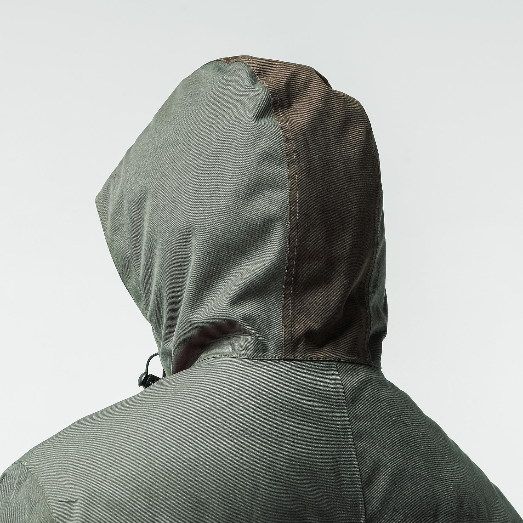 Hunting Warm Waterproof Jacket - 500 Green - SOLOGNAC