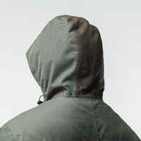 WARM WATERPROOF JACKET 500 GREEN