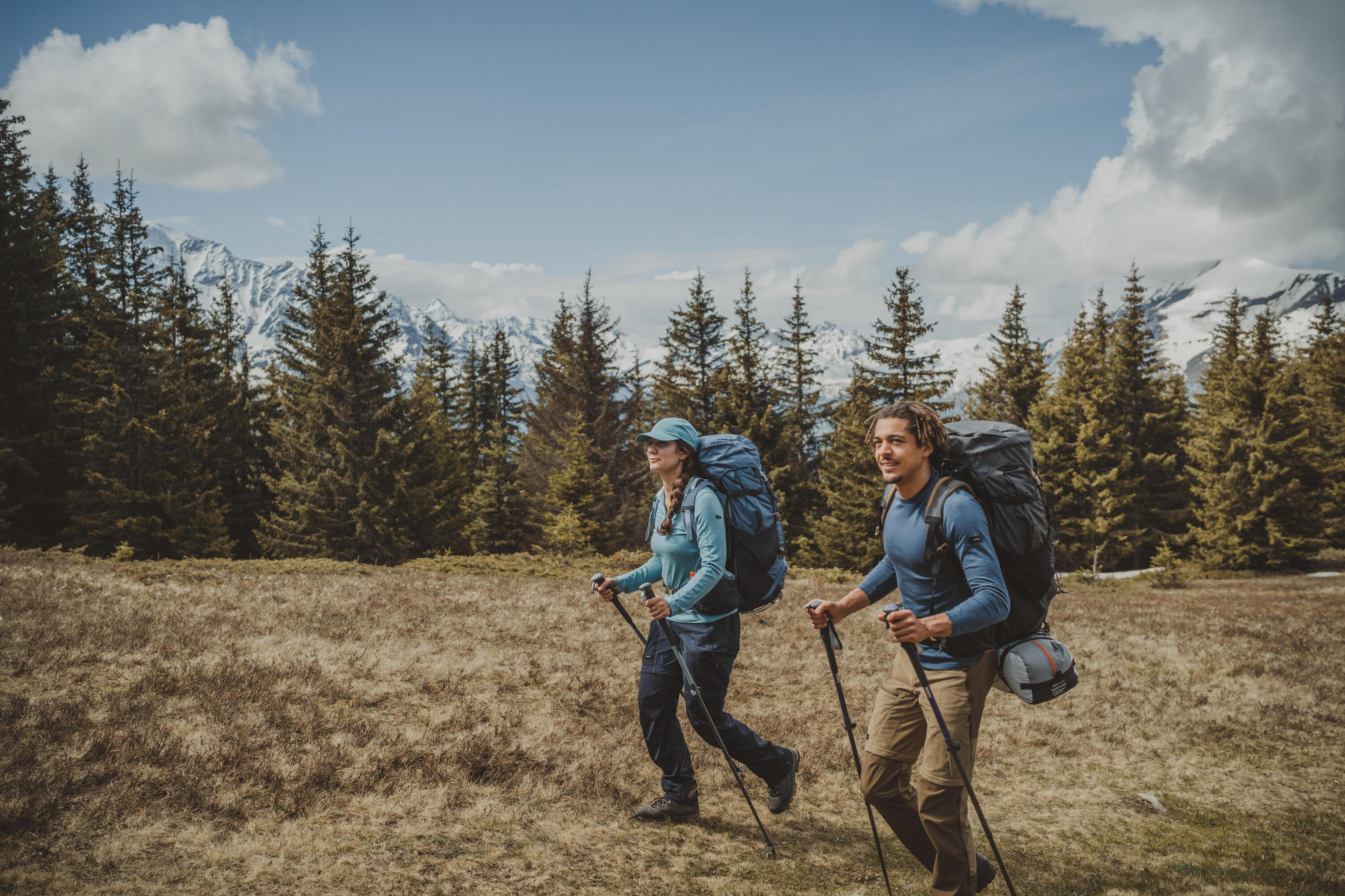 Camisola de Trekking Gola com Fecho - MT500 Mulher 10/10