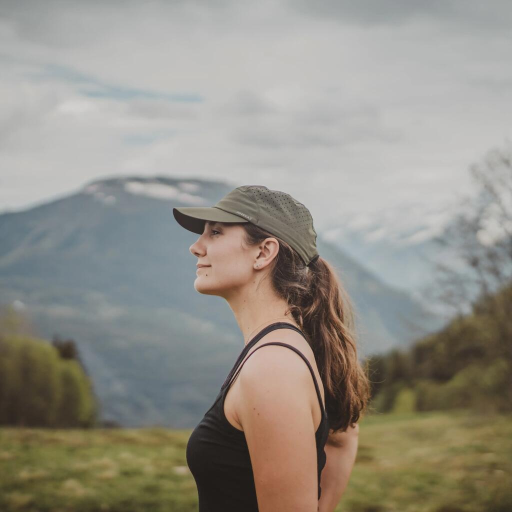 Women’s Tank Top Merino Wool Mountain Trek MT500 - Black