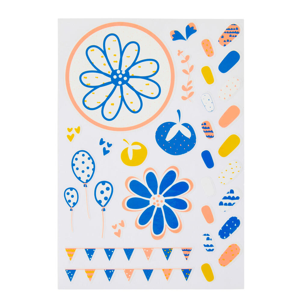 Αυτοκόλλητα oxelo - λουλούδια