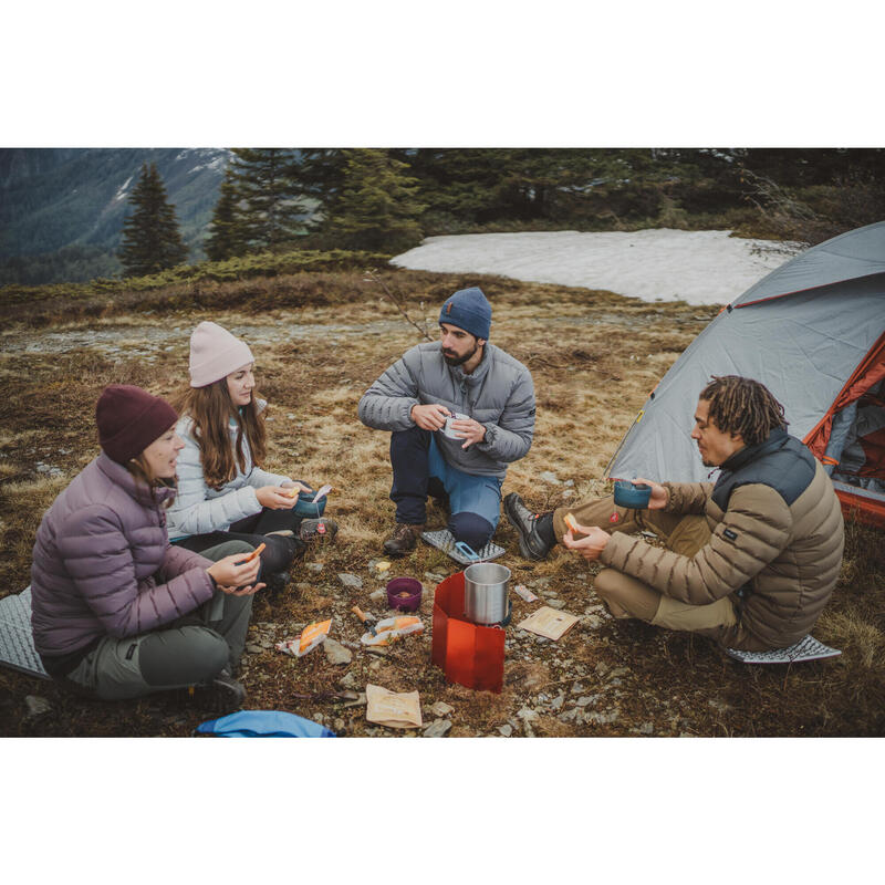 Erkek Outdoor Kuş Tüyü Şişme Mont - Kahverengi - MT500 -10 °C