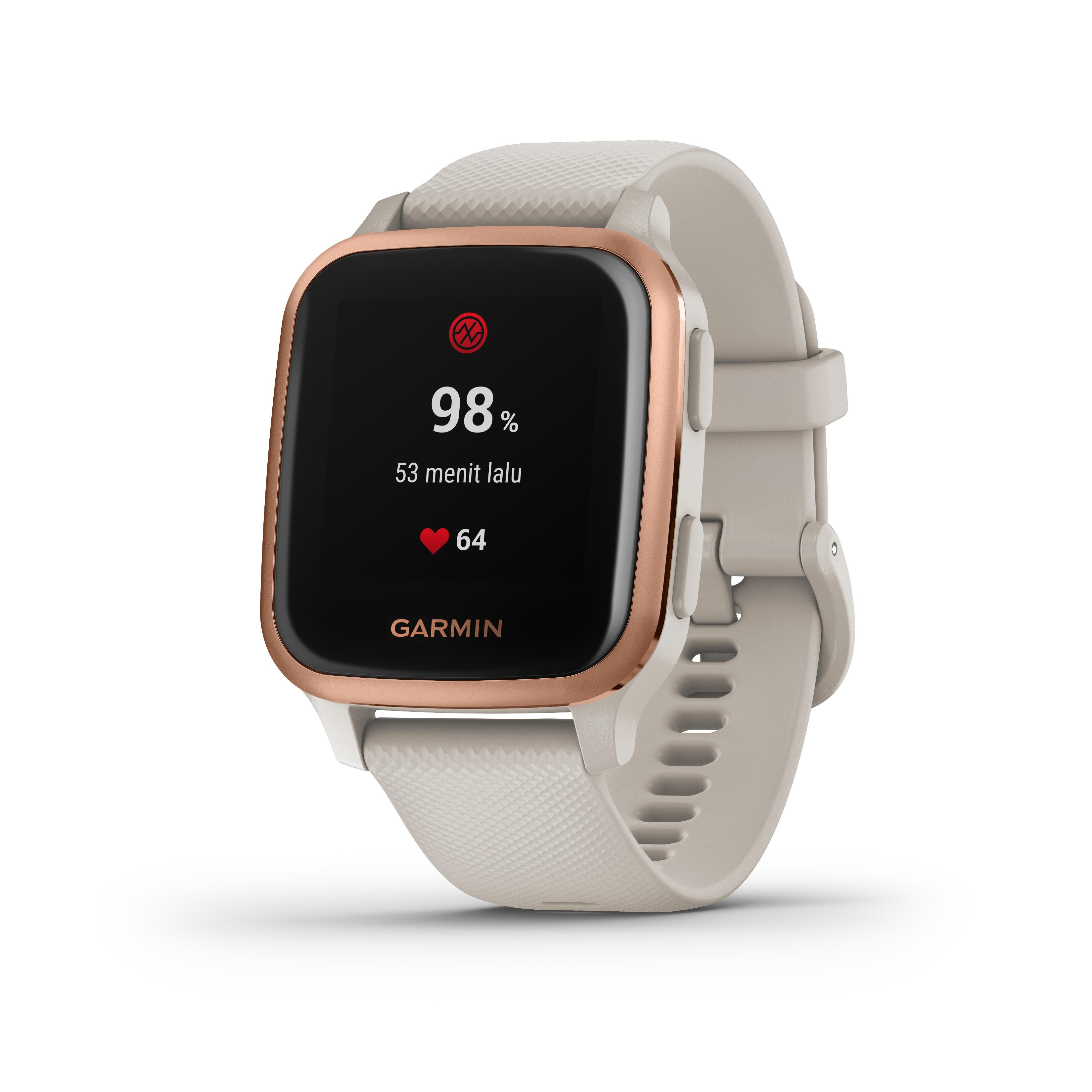 Jam Tangan Venu Sq NFC Music Rose Gold