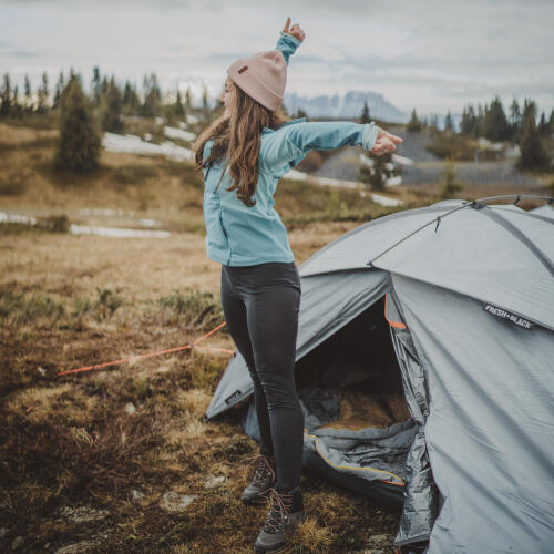 Kendi kendine ayakta duran 1 kişilik trekking çadırı 