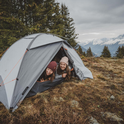 Kendi kendine ayakta duran 1 kişilik trekking çadırı 