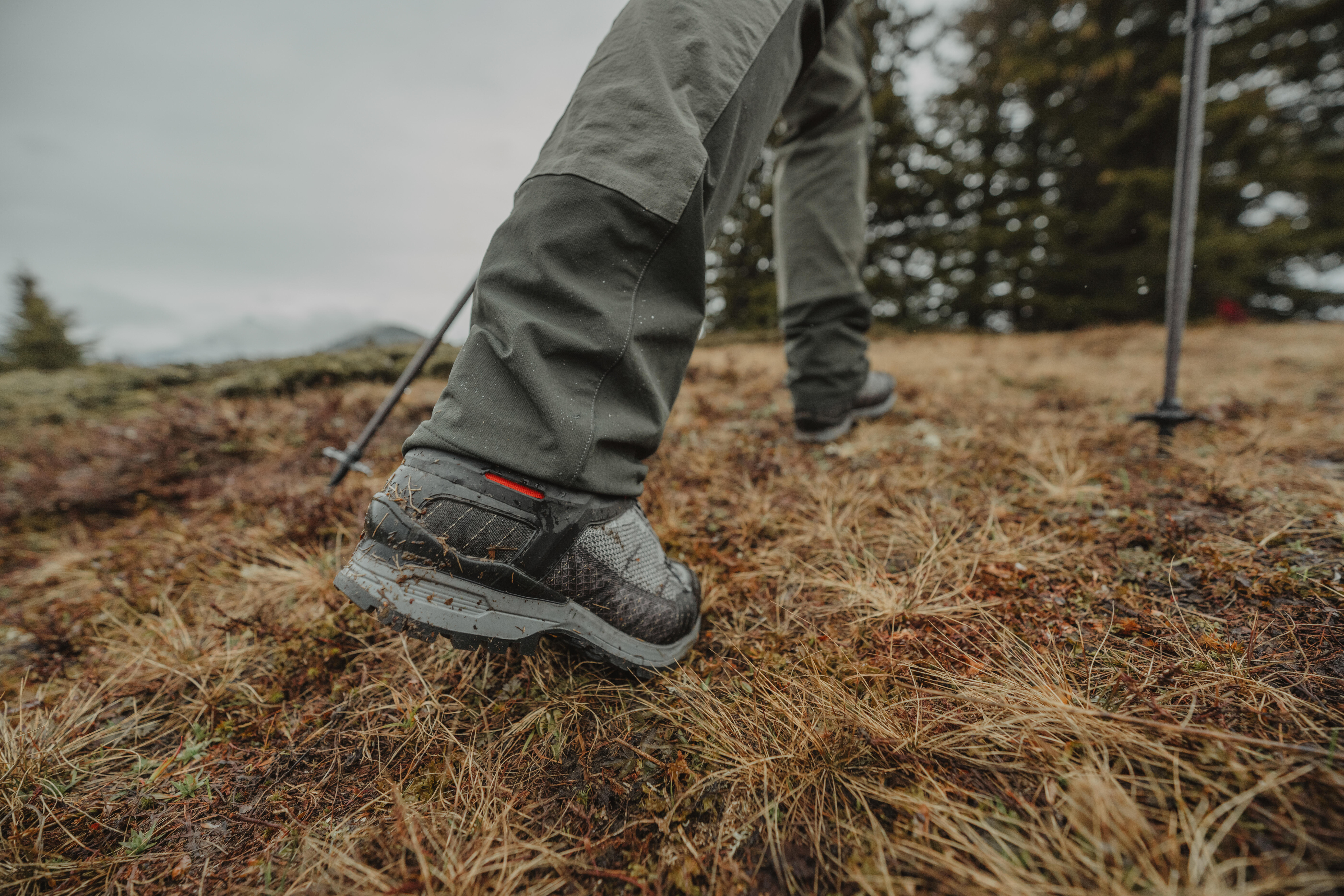 Women’s Hiking Pants - MT 500 Khaki - SIMOND