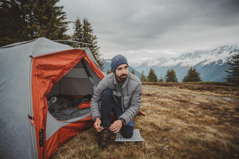 Kurtka trekkingowa męska puchowa Forclaz MT500 - 10°C