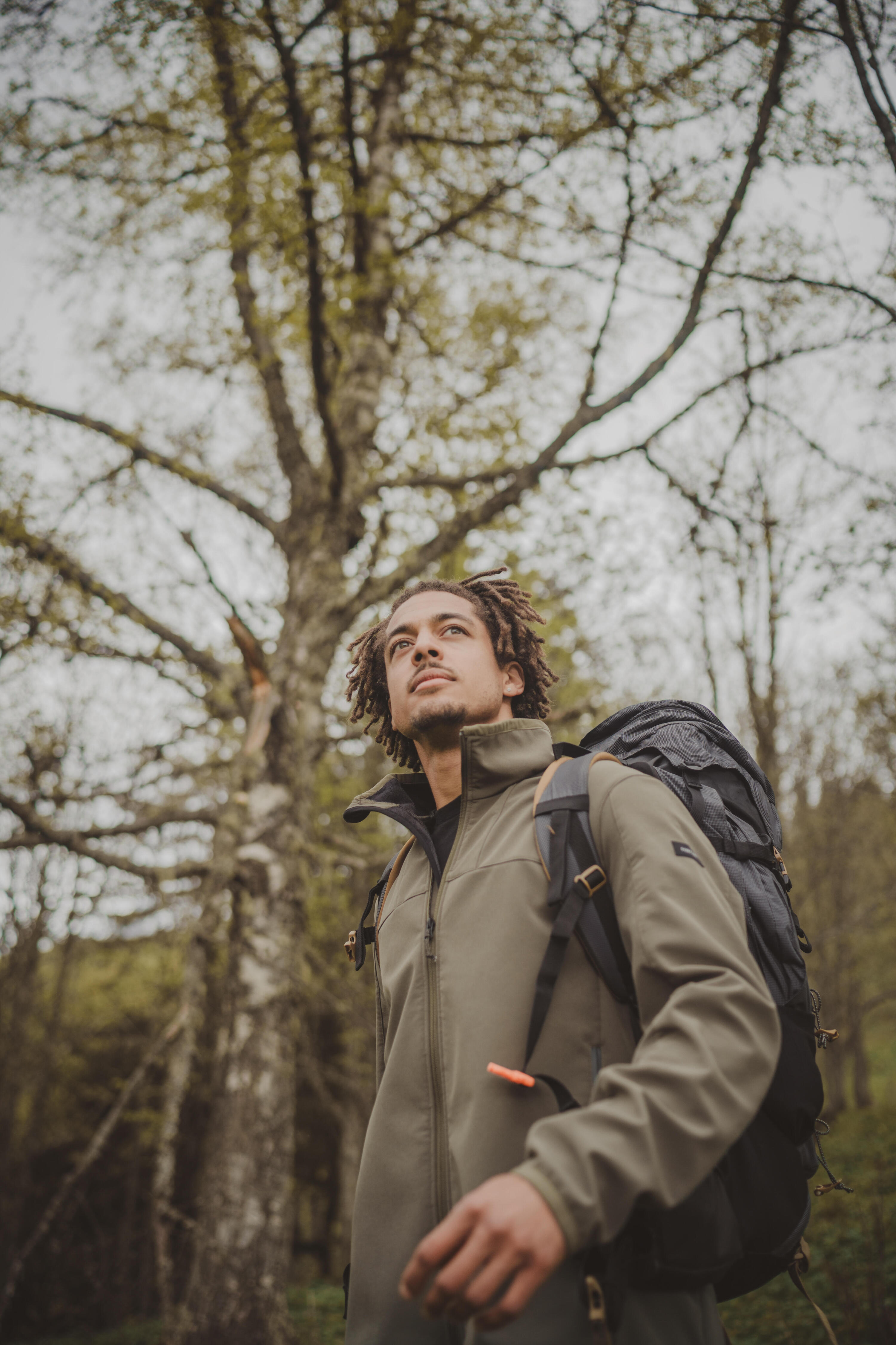 Kurtka Softshell trekkingowa męska Forclaz MT100  11/13