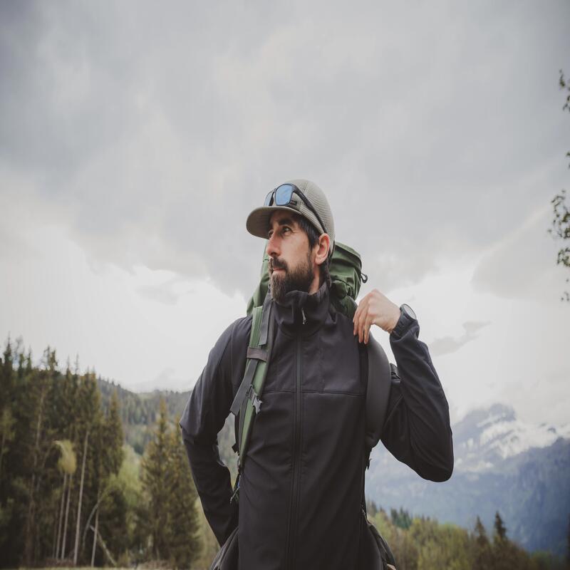 Kurtka softshell trekkingowa męska Forclaz MT100