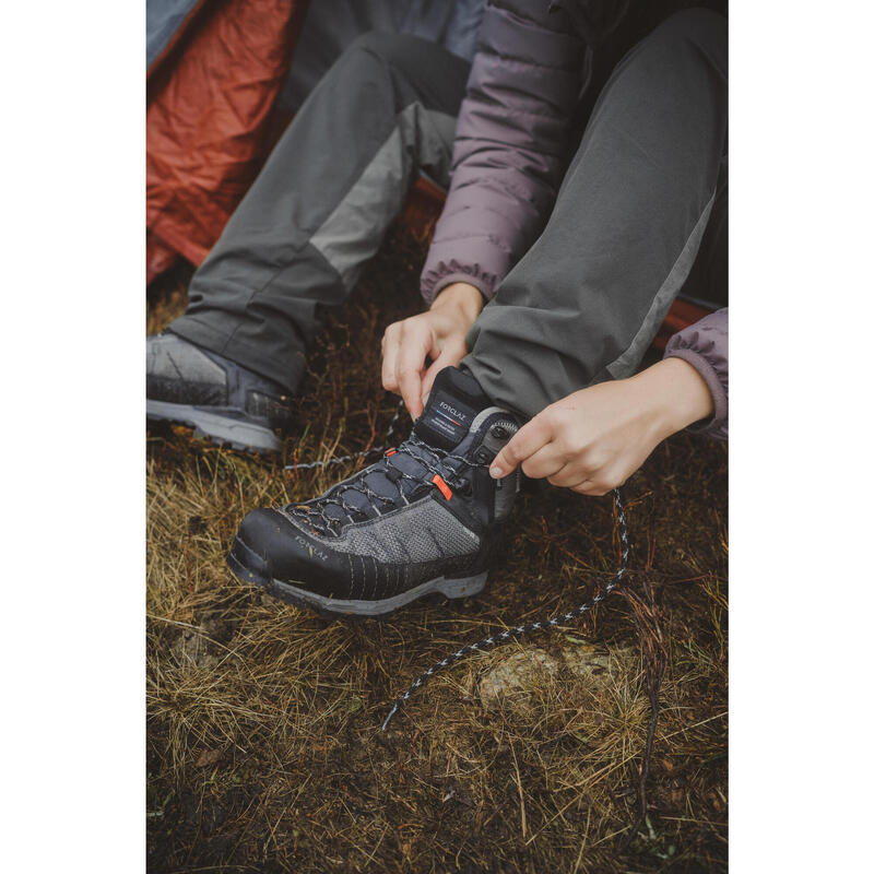 Scarpe trekking donna MT500 MATRYX EVO impermeabili nere