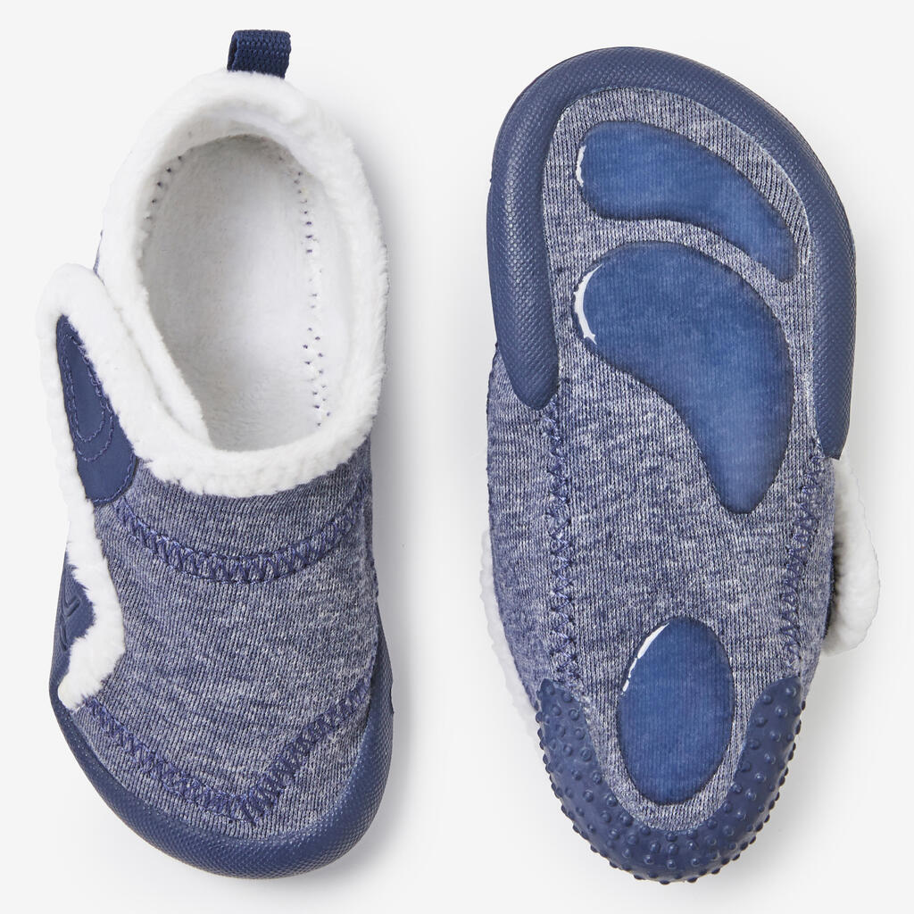 Turnschuhe Babylight antirutsch Babyturnen - 550 blau 