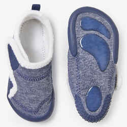 Baby Warm Light Bootees - Blue Jean