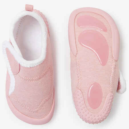 Kūdikių lengvi šilti batai, rožiniai
