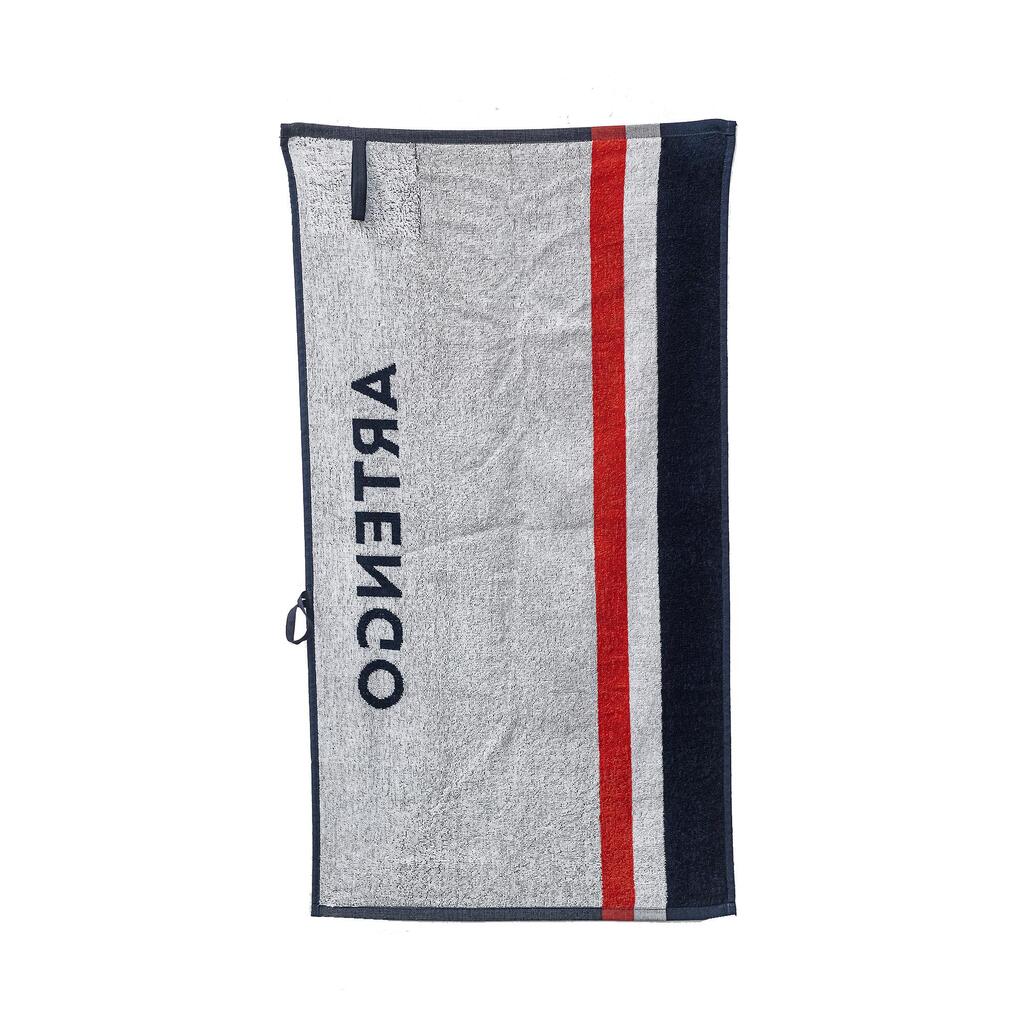 SERVIETTE ARTENGO SPORTS DE RAQUETTES TS 100 RETRO MARINE