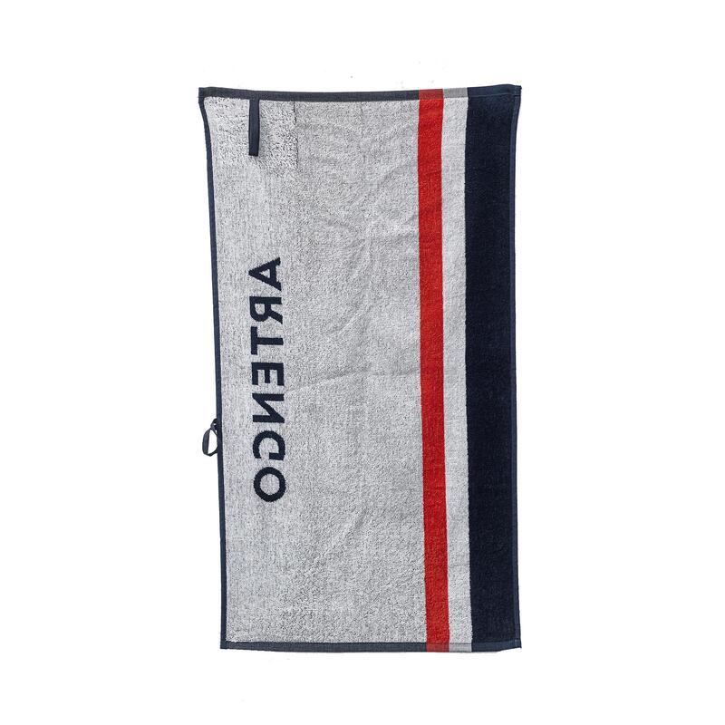 HANDDOEK VOOR RACKETSPORTEN TS 100 RETRO MARINEBLAUW