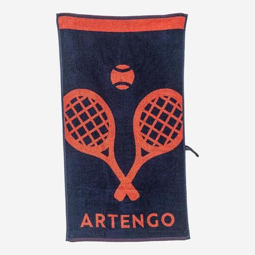SERVIETTE ARTENGO SPORTS DE RAQUETTES TS 100 RAQUETTES MARINE ORANGE