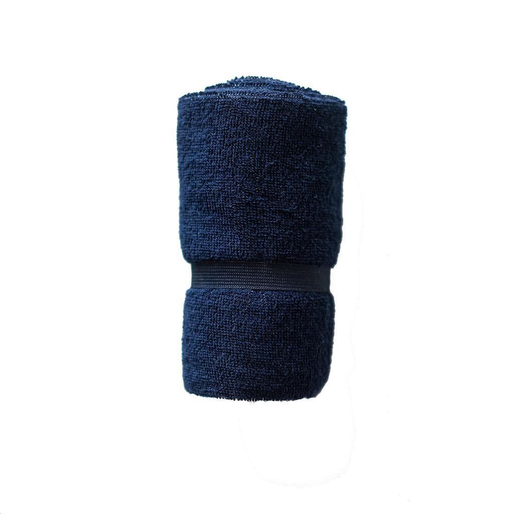 Rakečių sporto rankšluostis „TS 100“, tamsiai mėlynas