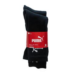 PUMA 3 paires Chaussettes Mixte DUOSPORT Noir OLYMPIQUE MARSEILLE