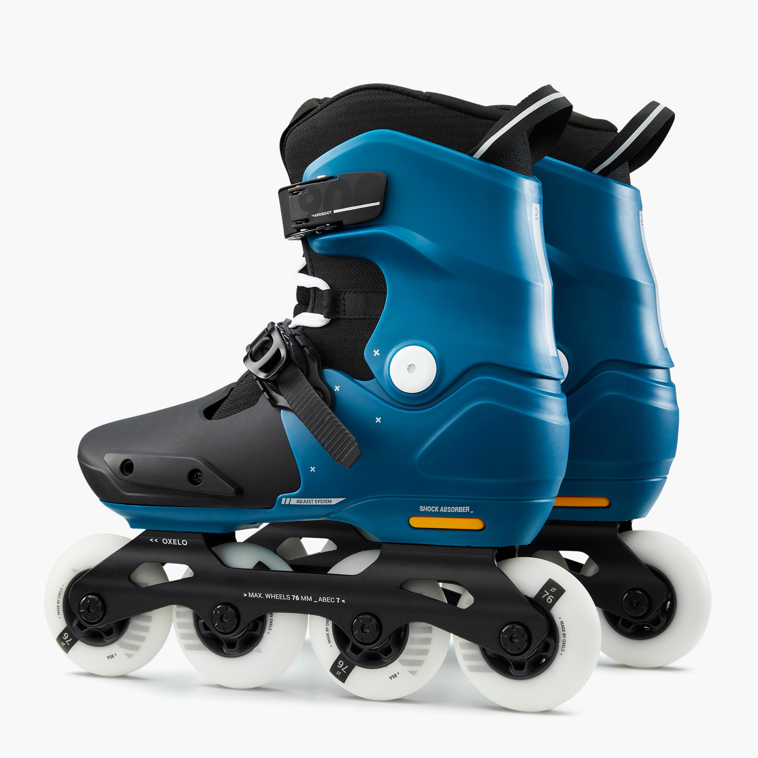 Kids' Freeride Inline Skates HB900 - Blue/Black 6/13