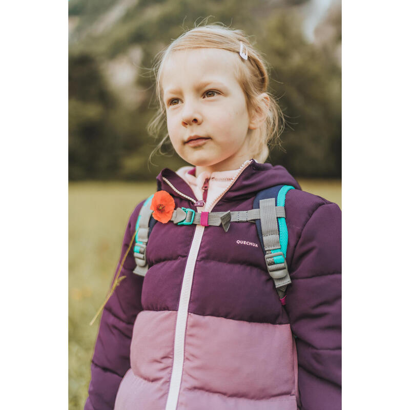 Doudoune de randonnée violette - enfant 2-6 ans