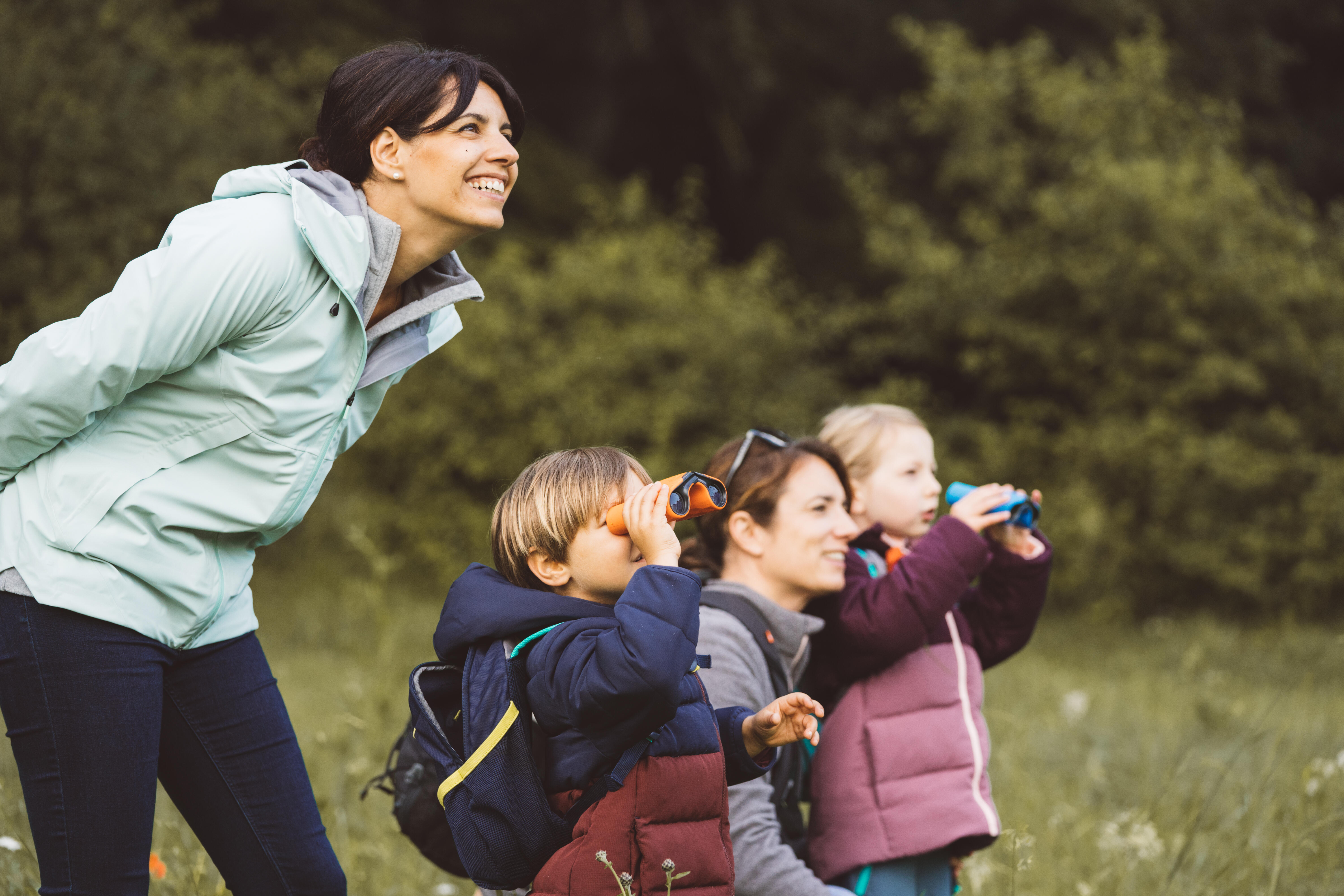 Kids' Padded Winter Jacket - NH 500 Purple - QUECHUA