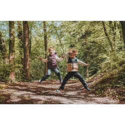 Kids’ Hiking Sleeves Padded Jacket - Age 2-6 years - Purple