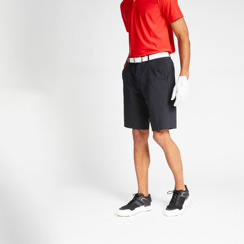 Short golf Homme - WW500 gris foncé