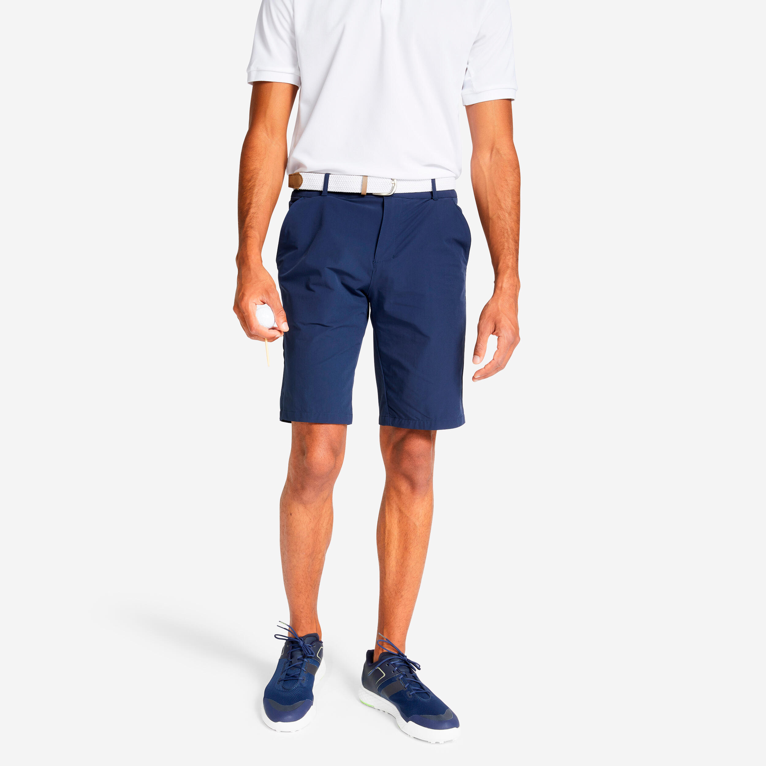 Uomo Pantaloncini da golf - WW500 blu navy