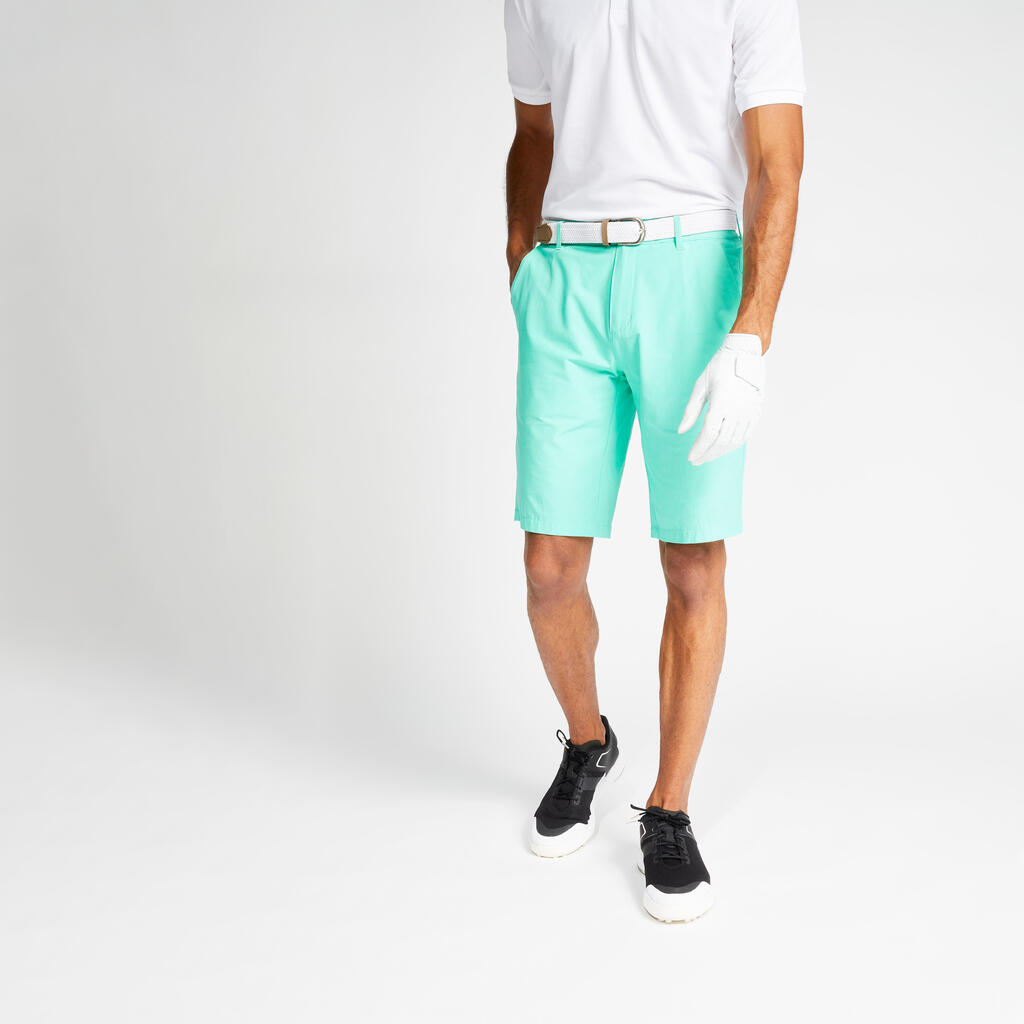 Golf Bermuda Short WW500 Herren blau