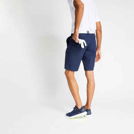 Men's golf shorts - WW500 navy blue