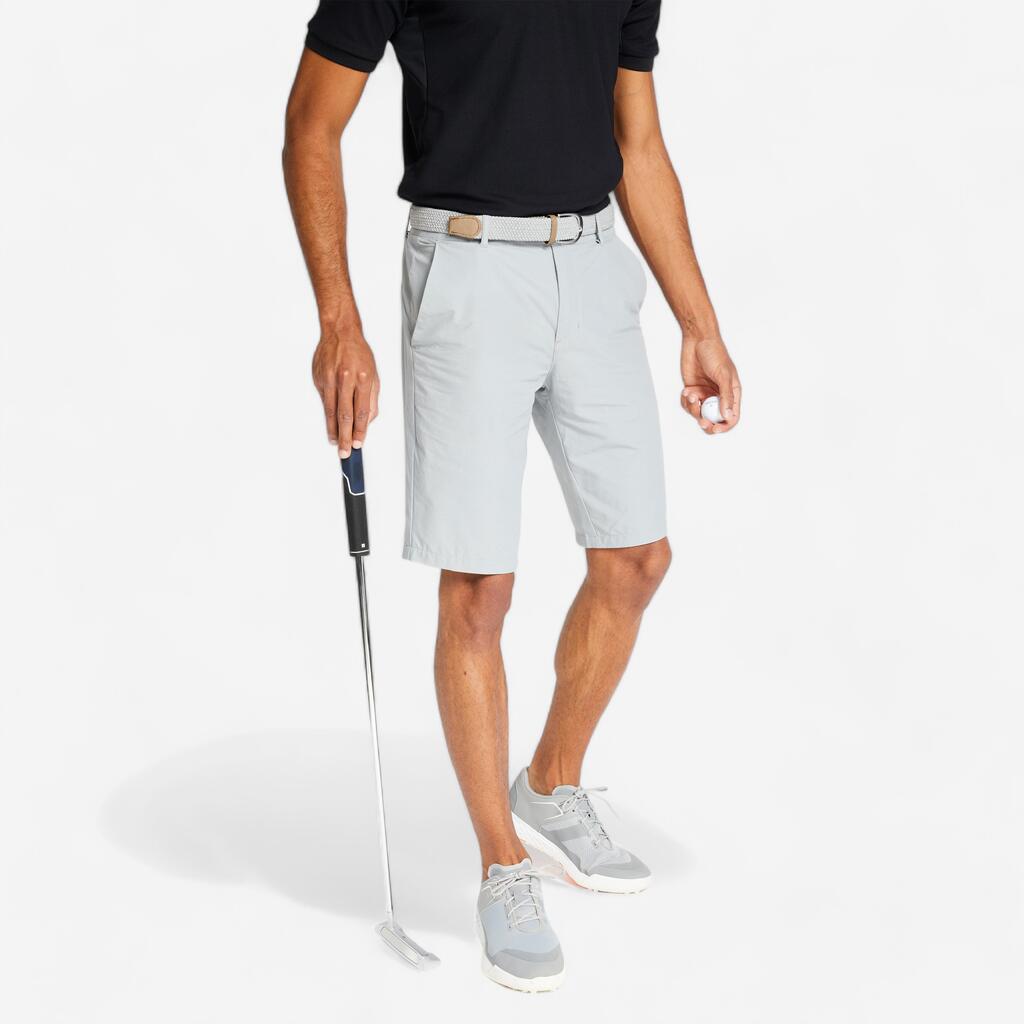 Men's golf shorts WW500 blue