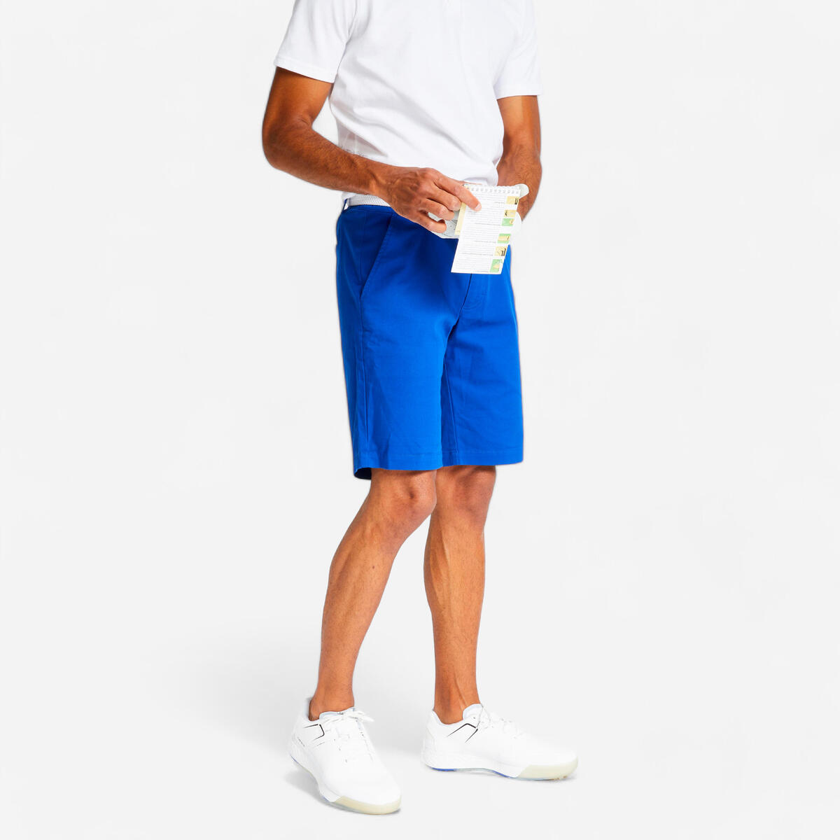 Short golf Homme - MW500 indigo