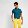 Men's Golf Short Sleeve Polo Shirt - Petrol