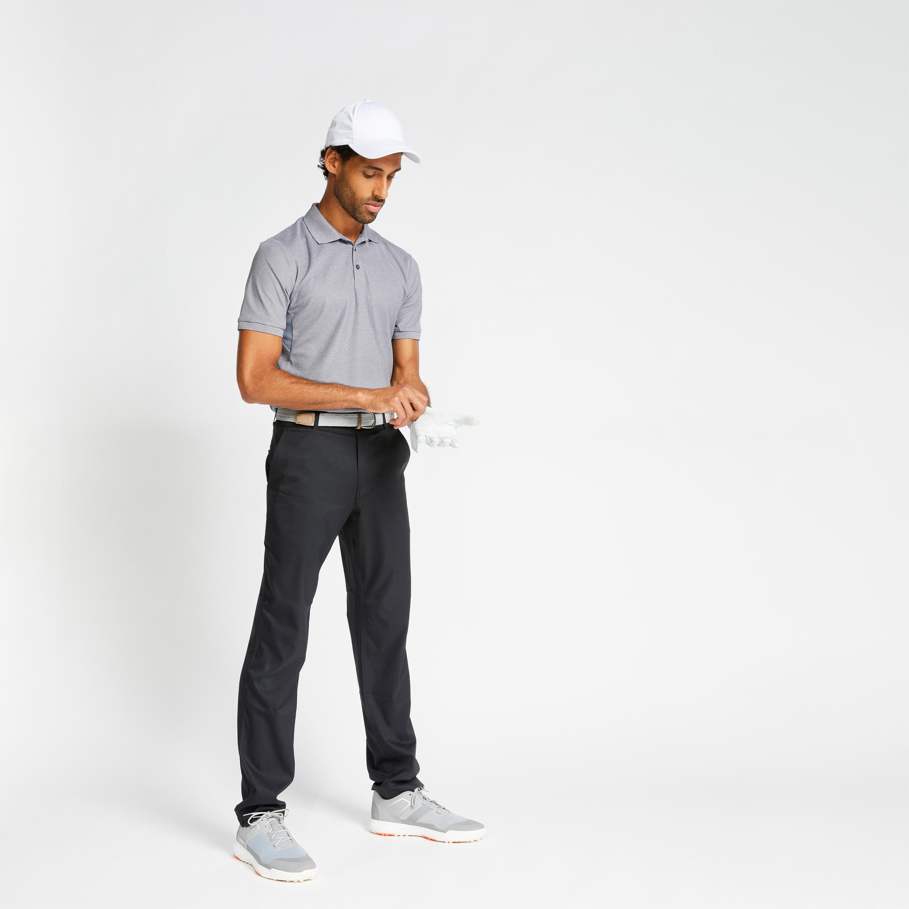 MEN'S GOLF TROUSERS - WW500 BLACK 2/6