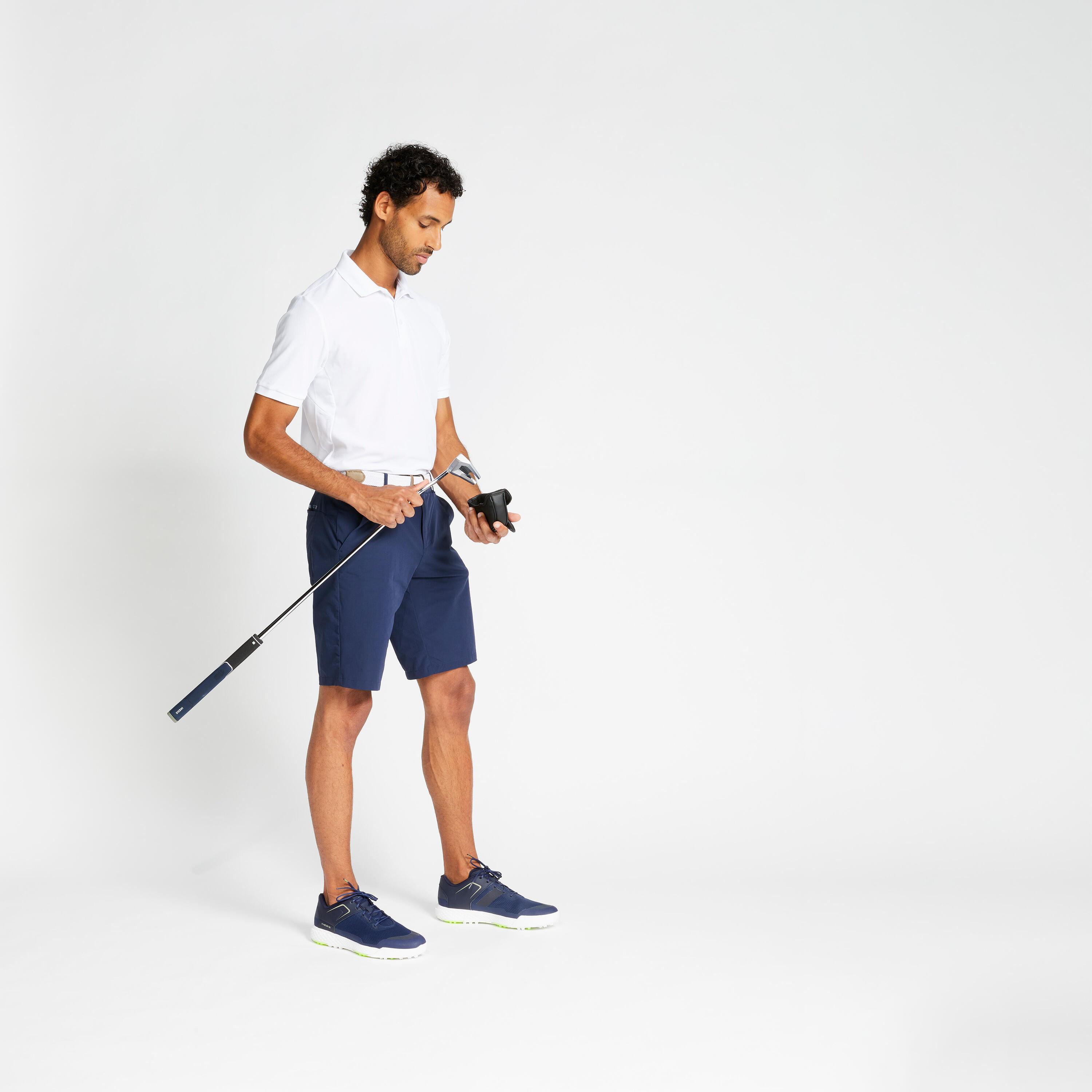 Pantalón corto de golf Hombre - WW500 azul marino 5/7