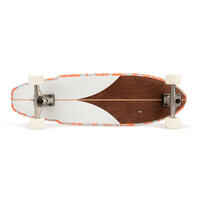 Longboard Surfskate Carve 540 - White Wood