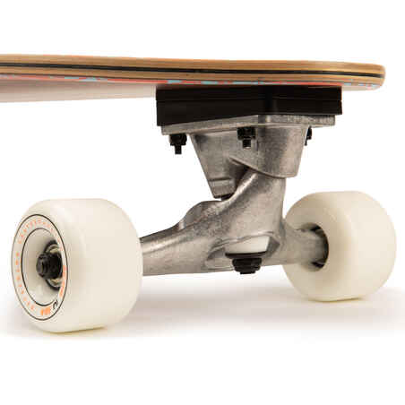 Longboard Surfskate Carve 540 - White Wood