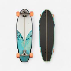 LONGBOARD SURFSKATE CARVE 540 BLUE GREEN