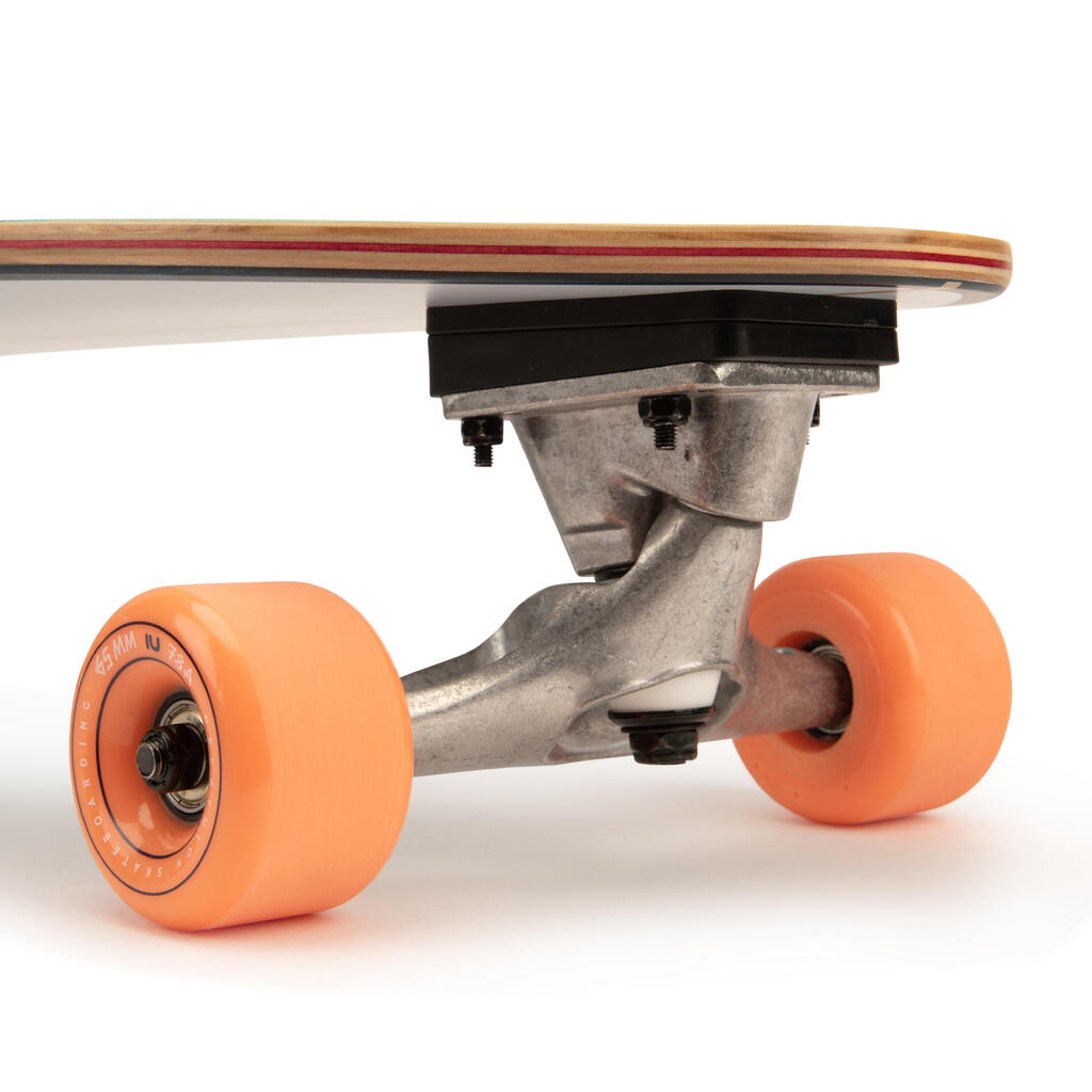 Longboard Surfskate Carve 540 - White Wood