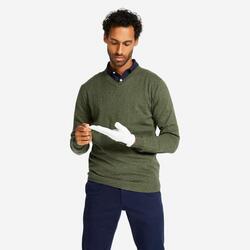Maglione golf uomo 500 verde militare