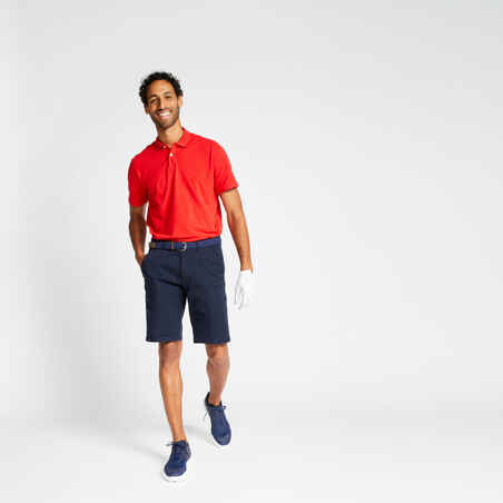 Pantalón corto chino de golf hombre - MW500 azul marino