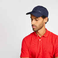 Men's golf short-sleeved polo shirt MW500 red