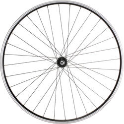 ROUE VTC 28"/ Arrière/ Double Parois/ Roue Libre/ V-brake/ Vis/ Noire