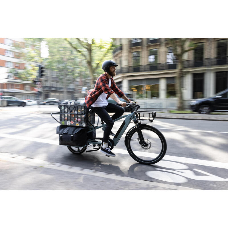 Bici cargo elettrica a pedalata assistita LONGTAIL R 500