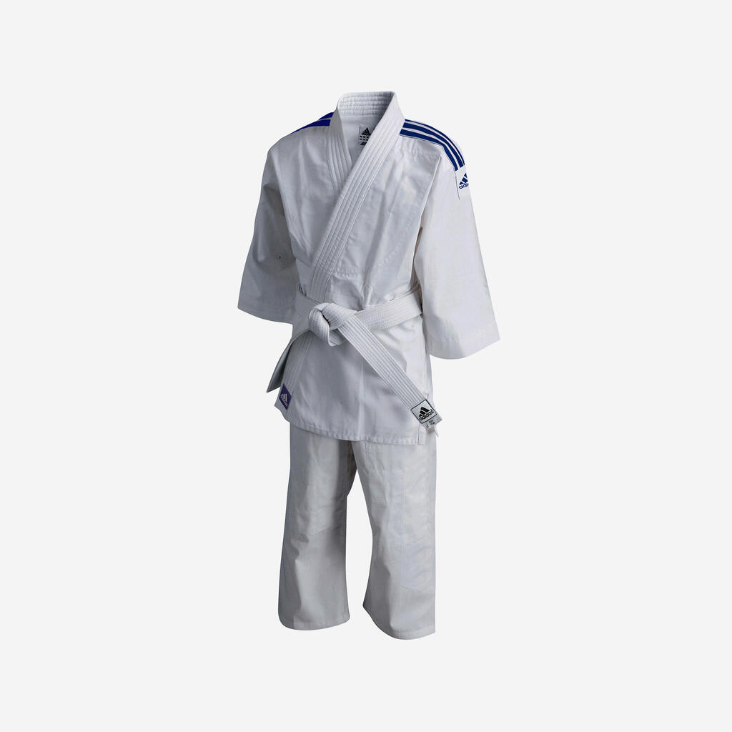 Judoanzug Kinder J200E mitwachsend (ohne Gürtel), Adidas