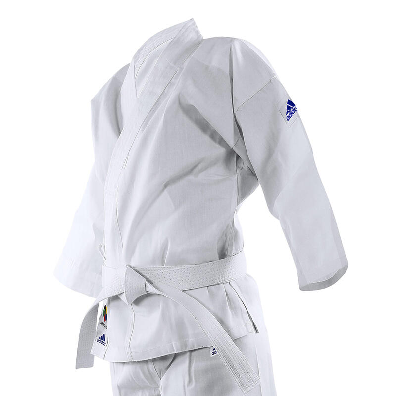 Kimono bambino karate ADIDAS K200E 2 taglie in 1 bianco ADIDAS